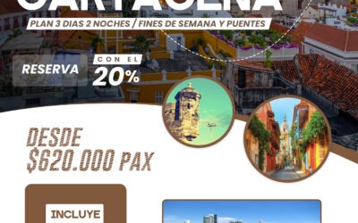 CARTAGENA FINES DE SEMANA Y PUENTES 2024!!